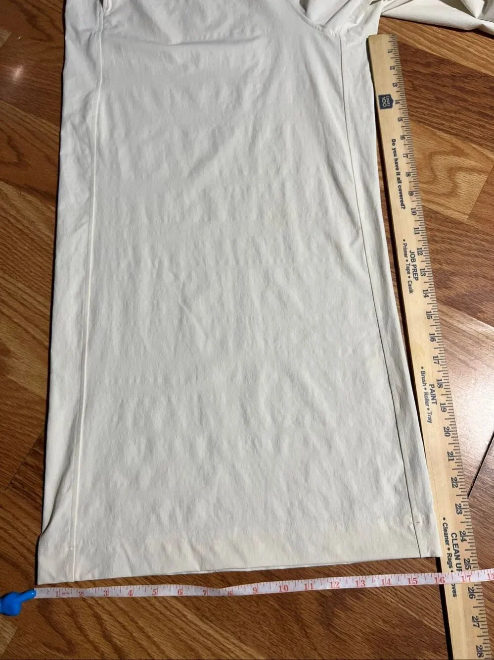 Lululemon Stretch Woven Ivory Ruffle-Waist Wide-Leg Cropped Pants XL